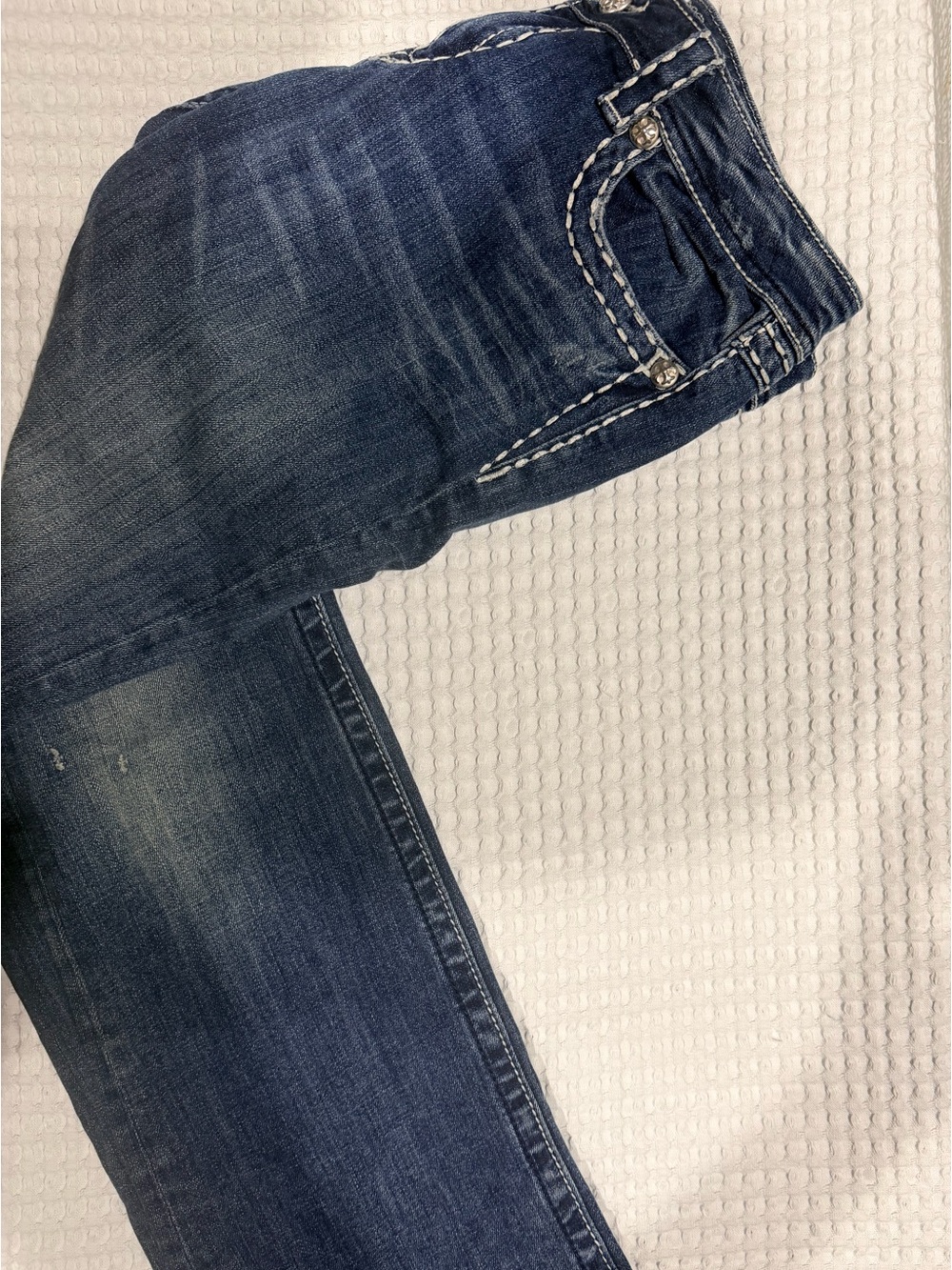 Miss Me Women’s Dark Blue Denim bootcut Jean
